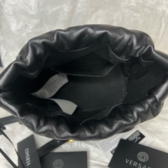 NWT Versace Lambskin bucket bag - Picture 3 of 10